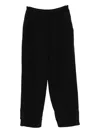 The Viridi-anne Puffer Wide Leg Pant In Black