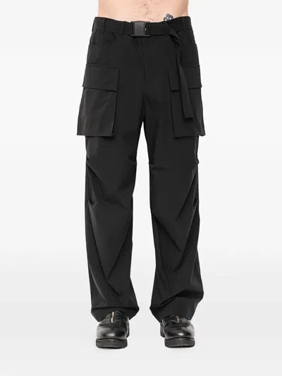 The Viridi-anne Water-repellent Stretch Pants In Black