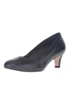 The Walking Cradle Co. Women's Joy Leather Pump In Navy In Blue