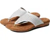 The Walking Cradle Co. Women's Nella Sandal - Ww Width In White In White
