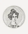 The Wallace Collection X Grayson Perry Bone China Decorative Portrait Plate In White
