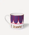 The Wallace Collection X Grayson Perry Bone China I Know Who I Am Mug In Multi
