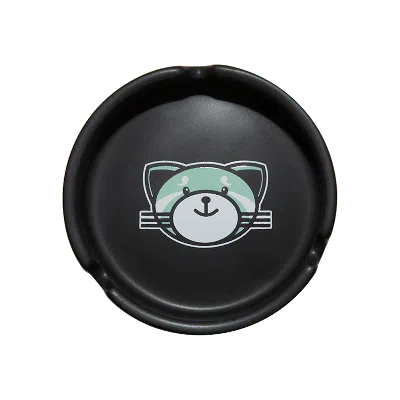Pre-owned The Weeknd Kiss Land Super Fantastic Ashtray In Black
