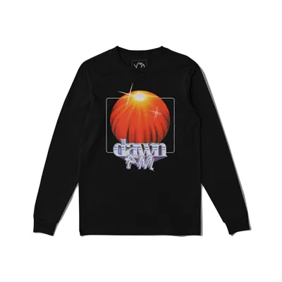 Pre-owned The Weeknd Men's  Dawn Fm Solar T-shirt In Black