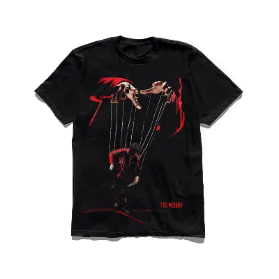Pre-owned The Weeknd Men's  Faith Tee Shirt In Black