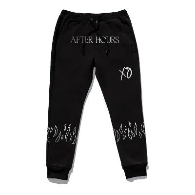 Pre-owned The Weeknd Men's  Never Coming Down Sweatpants In Black