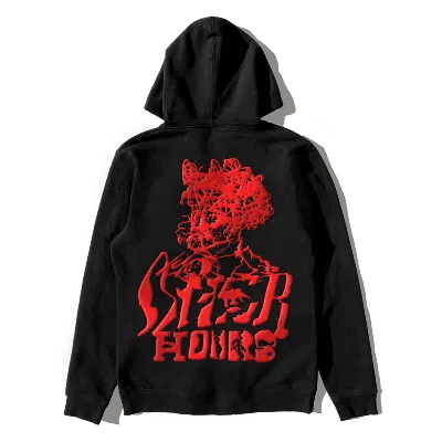 Pre-owned The Weeknd Men's  Psychotic Pullover Hoodie In Black
