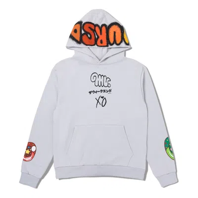 Pre-owned The Weeknd Men's  X Mr. Thursday Logo Hoodie In Gray