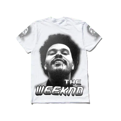 Pre-owned The Weeknd Men's  X P4k X Awge After Hours 001 Tee Shirt In White