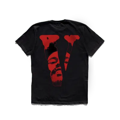 Pre-owned The Weeknd Men's  X Vlone After Hours Blood Drip Tee Shirt In Black