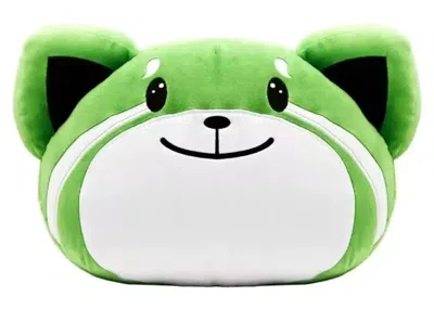 Pre-owned The Weeknd Men's  Xo Kiss Land Oxcy Plush Throw Pillow In Green