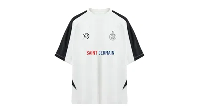 Pre-owned The Weeknd Psg X Xo Ii Jersey In White/black In Multi