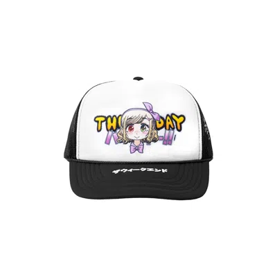 Pre-owned The Weeknd X Mr. Thursday Trucker Hat In Black
