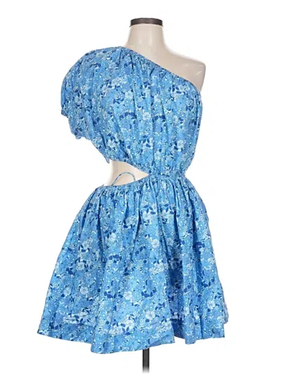 Pre-owned The Westside Cocktail Dress In Blue