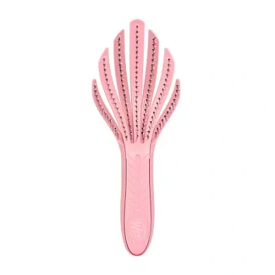 The Wet Brush Go Green Curly Hair Brush In Pink
