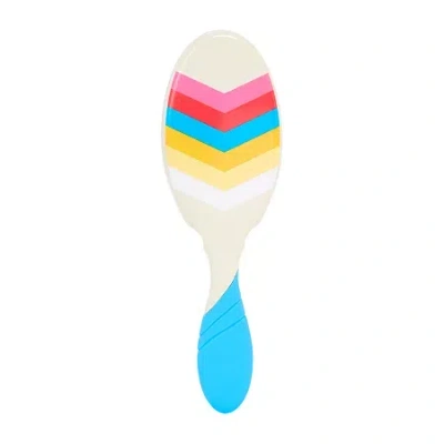 The Wet Brush Pro Retro Swirl Detangler Brush In Blue