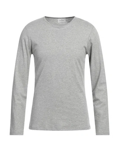 The White Briefs Man T-shirt Grey Size Xl Organic Cotton
