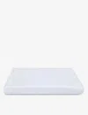 The White Company White 300 Thread-count Single Egyptian-cotton Deep Fitted Bed Sheet In White