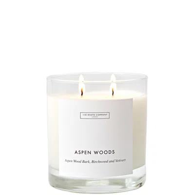 The White Company Aspen Woods Luxury Candle 280g