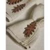 The White Company Bronze Autumn Leaves Set Of Six Metal Decorations In Brown