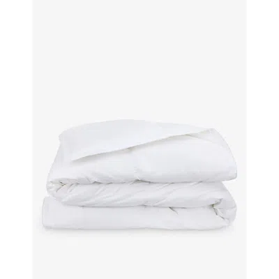 The White Company Canadian Goose-down 13.5 Tog Double Cotton-sateen Duvet 200cm X 200cm In None/clear