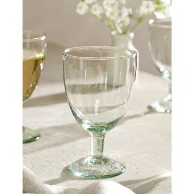 The White Company Clear Kinsley Soda-lime Glass Wine Glasses Set Of Four
