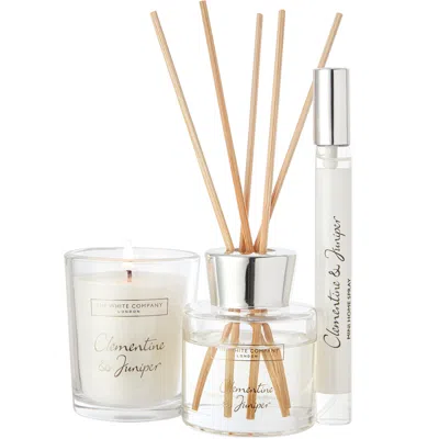 The White Company Clementine & Juniper Mini Home Scenting Set