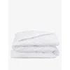 The White Company Canadian 10.5 Tog Goose-down And Cotton-sateen Super-king Duvet 260cm X 220cm In None/clear