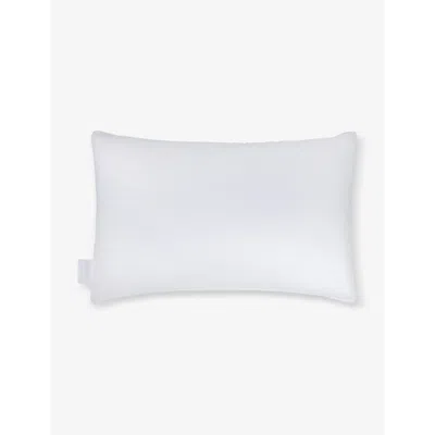 The White Company Dian Goose Down Super King Medium Pillow In White
