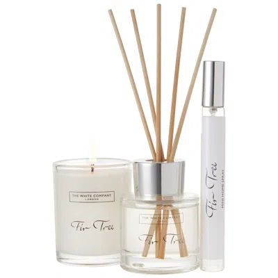 The White Company Fir Tree Mini Home Scenting Set In White