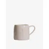 The White Company Fir Tree Porcelain Mug 10cm In White