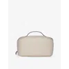 The White Company Hotchocola Saffiano Fold Out Leather Make-up Cas