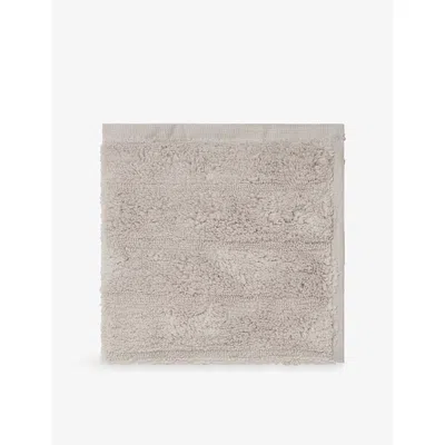 The White Company Hydrocotton Ribbed Towels In Brown