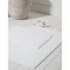 The White Company Île De Ré Cotton Bath Mat 70cm X 110cm In White
