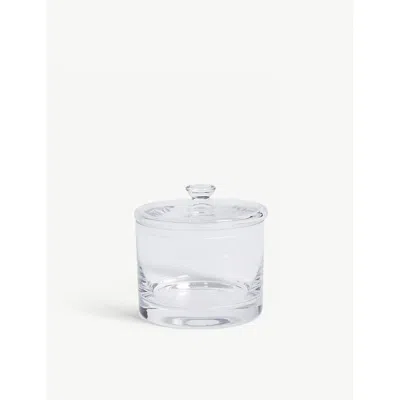 The White Company Glass Storage Jar In Clear