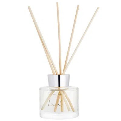 The White Company Lime & Bay Diffuser 150ml In White