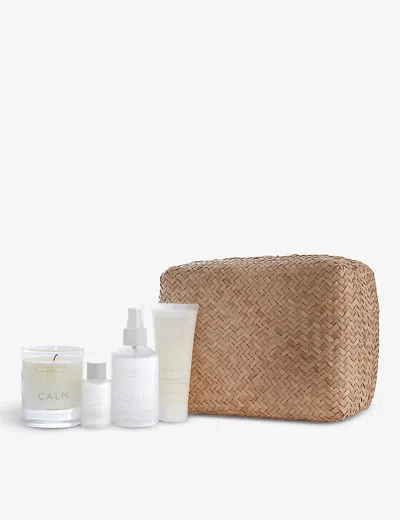 The White Company Calm Wellness Basket Gift Set