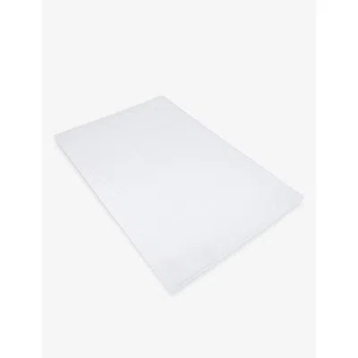 The White Company Luxury Egyptian Cotton Bath Mat Large 70cm X 110cm In White