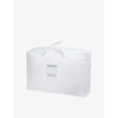 The White Company No Colour Canadian Goose-down 13.5 Tog Double Cotton-sateen Duvet 200cm X 200cm In White