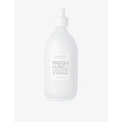 The White Company No Colour Fresh Pomelo Hand Lotion 500ml In Transparent