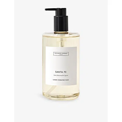 The White Company No Colour Santa Fe Hydrating Body Wash 500ml In Transparent