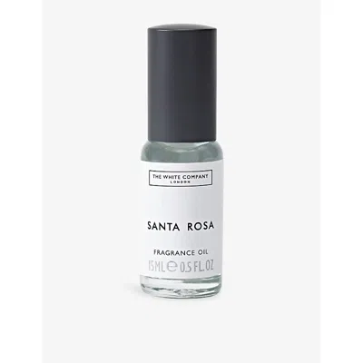 The White Company No Colour Santa Rosa Fragrance Oil 15ml In Transparent