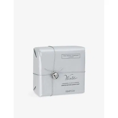 The White Company No Colour Winter Soap 150g In Gray