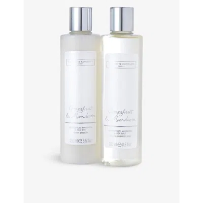 The White Company None/clear Grapefruit And Mandarin Bath And Body Gift Set