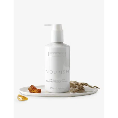 The White Company Nourish Magnesium Body Lotion 250ml In None/clear