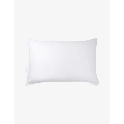 The White Company None/clear Symons Rectangle Soft Cotton Sateen, Down And Feather Super King Pillow