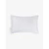 The White Company None/clear Ultimate Symons Standard Goose-down Pillow 50cm X 75cm In Neutral