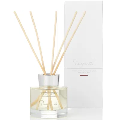 The White Company Pomegranate Diffuser 150ml In White