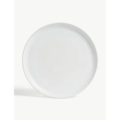 The White Company Portobello Stoneware Dinner Plate 28cm In White