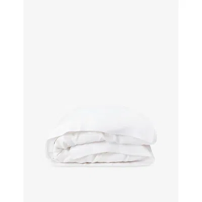 The White Company Pure Linen Duvet Cover In White